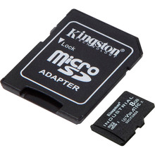 Карта пам'яті KINGSTON micro-SDHC 8GB Industrial Class 10 (SDCIT2/8GB)