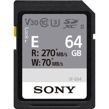 Купити у Запоріжжі - Карта пам'яті SONY SDXC 64 GB UHS-II U3 V60 Entry (SFE64A.ET4)