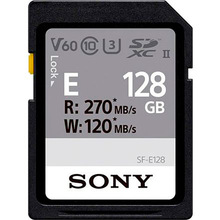 Карта памяти SONY 128GB SDXC C10 UHS-II U3 V60 Entry (SFE128A.ET4)