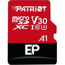 Карта памяти PATRIOT Micro-SDXC 1TB UHS-I/U3 Class 10 EP A1 (PEF1TBEP31MCX)