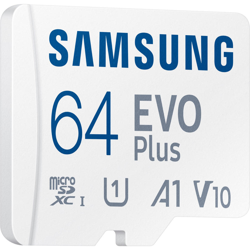 Карта пам'яті SAMSUNG microSDXC 64GB EVO PLUS Class 10 (MB-MC64KA/EU) Клас 10