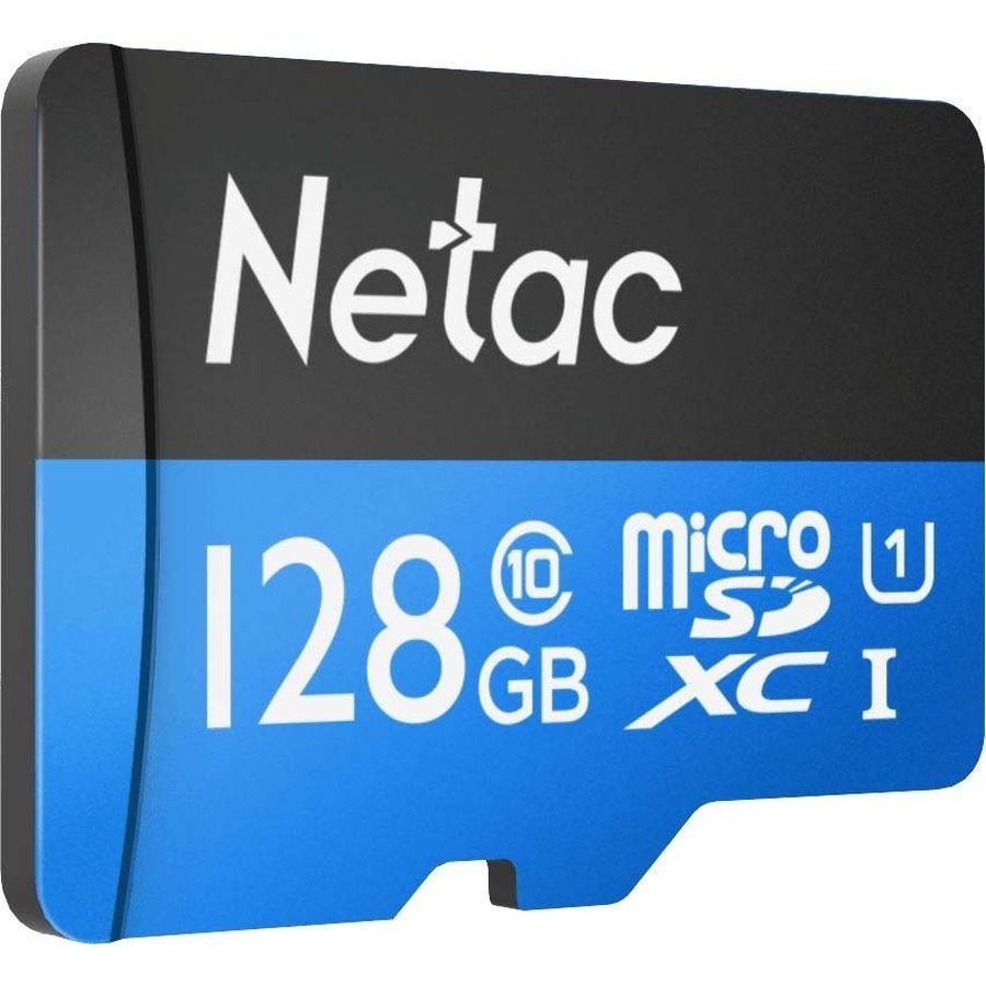 Карта пам'яті NETAC P500 Standard MicroSDXC 128 GB (NT02P500STN-128G-R) Об'єм пам'яті 128 Гб