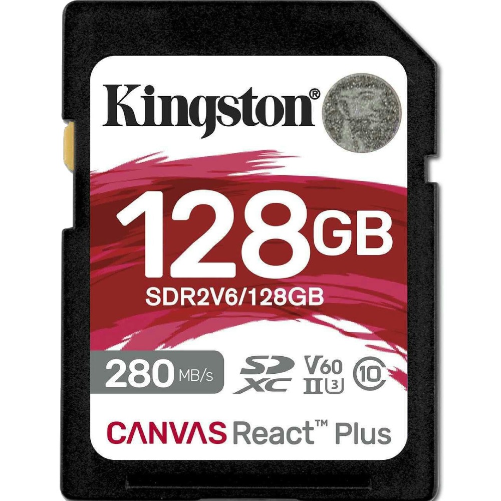 Карта пам'яті KINGSTON SD 128GB C10 UHS-II U3 (SDR2V6/128GB)