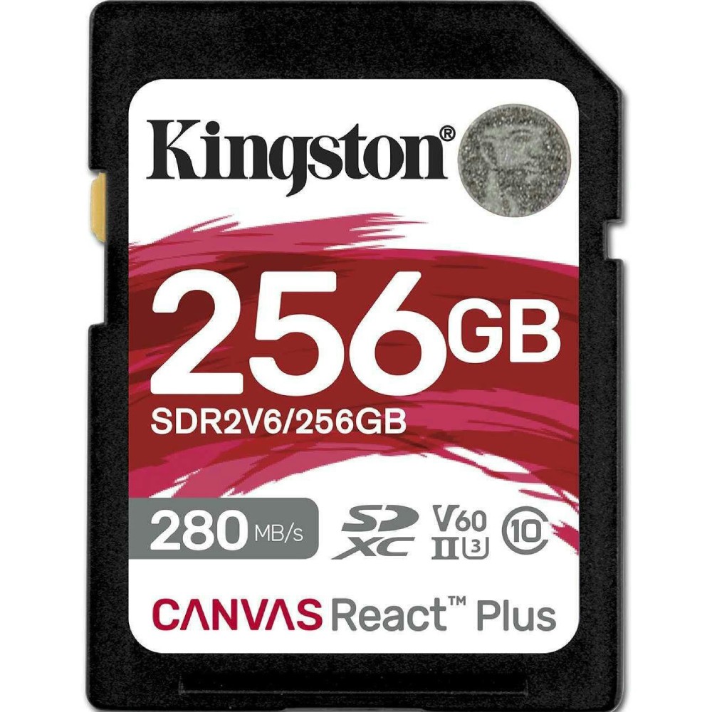 Карта пам'яті KINGSTON SD 256GB C10 UHS-II U3 (SDR2V6/256GB)