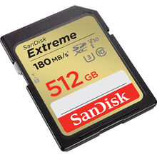 Карта пам'яті SANDISK SD 512GB Extreme V30 C10 UHS-I (SDSDXVV-512G-GNCIN)