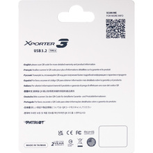 Карта пам'яті PATRIOT microSDXC 64GB VX U3 C10 V30 (PSF64GVX31MCX)