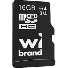 Карта пам'яті Wibrand micro-SDHC 16GB Class 10 UHS-I U1 (WICDHU1/16GB)