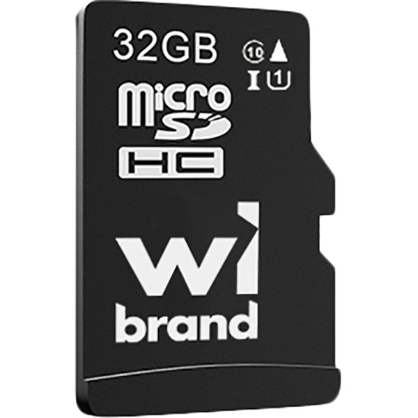 Карта памяти Wibrand microSDHC 32GB Class 10 UHS-I U1 (WICDHU1/32GB)