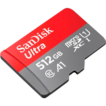 Карта памяти SANDISK microSDXC 512GB Ultra Class 10 UHS-I (SDSQUAC-512G-GN6MA)