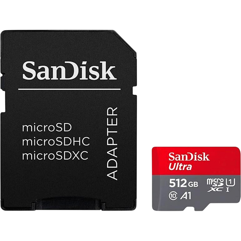 Карта памяти SANDISK microSDXC 512GB Ultra Class 10 UHS-I (SDSQUAC-512G-GN6MA) Карта памяти SANDISK microSDXC 512GB Ultra Class 10 UHS-I (SDSQUAC-512G-GN6MA)