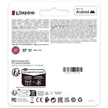 Карта памяти KINGSTON microSD 64GB C10 UHS-I U3 A2 V30 + SD (SDCG4/64GB)