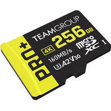 Карта памяти TEAM MicroSDXC 256GB UHS-I/U3 Class 10 Pro+ + SD (TPPMSDX256GIA2V3003)