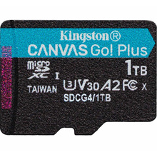 Карта пам'яті Kingston MicroSDXC 1TB UHS-I/U3 Class 10 Canvas Go! Plus (SDCG4/1TBSP)
