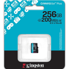 Карта пам'яті KINGSTON MicroSDXC 256 GB UHS-I/U3 Class 10 Canvas Go! Plus (SDCG4/256GBSP)