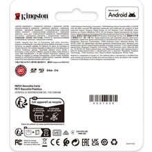 Карта пам'яті KINGSTON SDXC 256GB Canvas Go Plus Gen4 C10 UHS-I U3 V30 (SDG4/256GB)