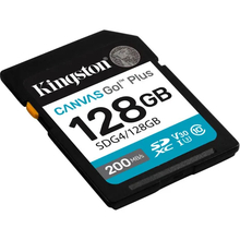Карта памяти KINGSTON SDXC 128GB Canvas Go Plus C10 UHS-I U3 V30 (SDG4/128GB)