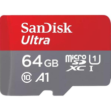 Карта пам'яті SANDISK microSDXC 64GB Ultra C10 UHS-I (SDSQUAB-064G-GN6MN)
