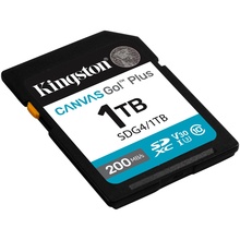 Карта памяти KINGSTON SDXC (UHS-1 U3) Canvas Go! Plus 1Tb class 10 A2 V30 (SDG4/1TB)