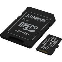 Карта пам'яті KINGSTON microSDXC 256GB Canvas Select Plus Gen3 Class 10 UHS-I U1 V10 A1 + SD-adapter (SDCS3/256GB)