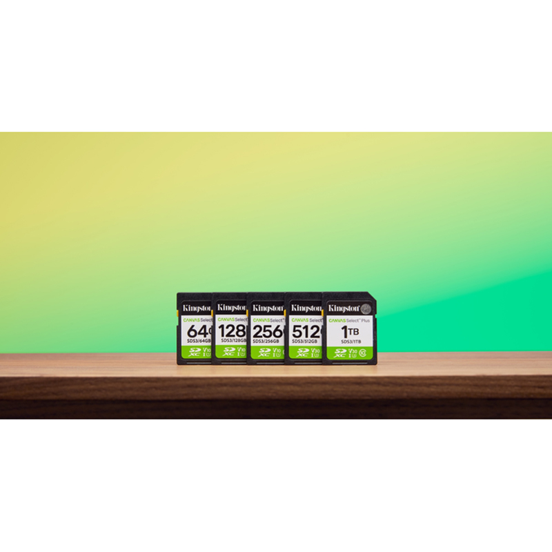 Внешний вид Карта памяти KINGSTON SDXC 64GB UHS-I Class 10 Canvas Select Plus (SDS3/64GB)