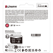 Карта памяти KINGSTON SDXC 64GB UHS-I Class 10 Canvas Select Plus (SDS3/64GB)