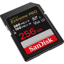 Карта пам'яті SANDISK SD 256GB C10 UHS-II U3 Extreme Pro V60 (SDSDXEP-256G-GN4IN)