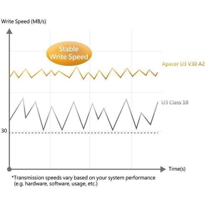 Заказать Карта памяти APACER 256GB MicroSDXC UHS-I/U3 (AP256GMCSX10U8-R)