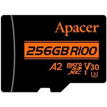 Карта памяти APACER 256GB MicroSDXC UHS-I/U3 (AP256GMCSX10U8-R)