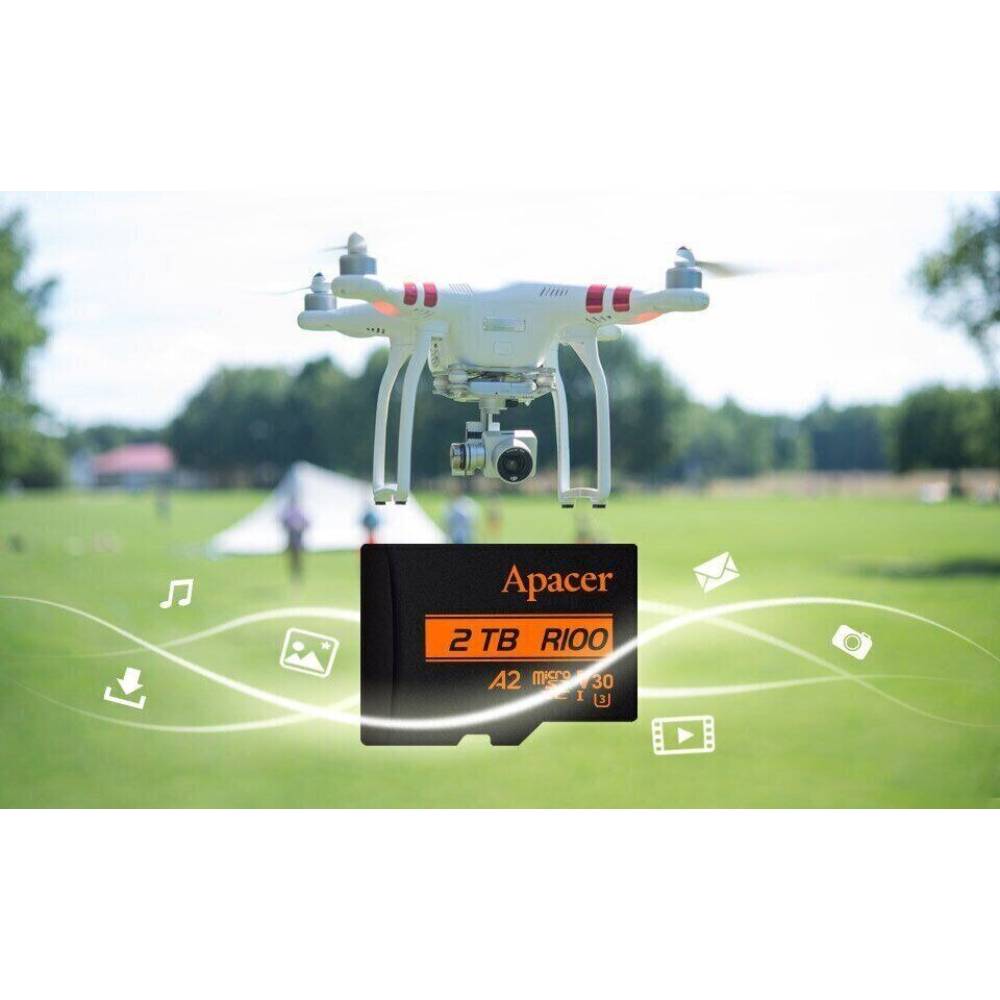 Карта памяти APACER 256GB MicroSDXC UHS-I/U3 (AP256GMCSX10U8-R) Класс UHS-I (U3)