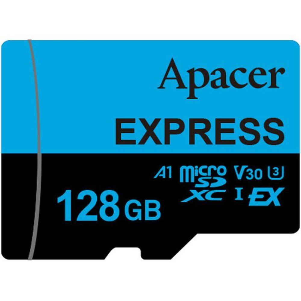 Карта пам'яті APACER microSDXC Express UHS-I U3 V30 A1 128GB (AP128GMCEXG3X17-RA)