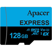 Кривий Ріг - Карта пам'яті APACER microSDXC Express UHS-I U3 V30 A1 128GB (AP128GMCEXG3X17-RA)