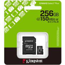 Карта памяти KINGSTON MicroSDXC 256Gb Canvas Select+Gen3 150MB/s A1 (SDCS3/256GB)