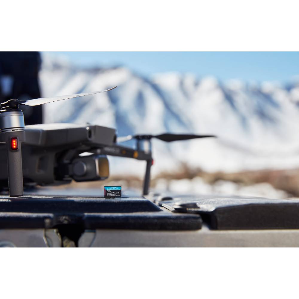 Карта памяти KINGSTON MicroSDXC 64GB Canvas Go! Plus Gen4 A2 U3 V30 Card (SDCG4/64GB) Скорость чтения 200