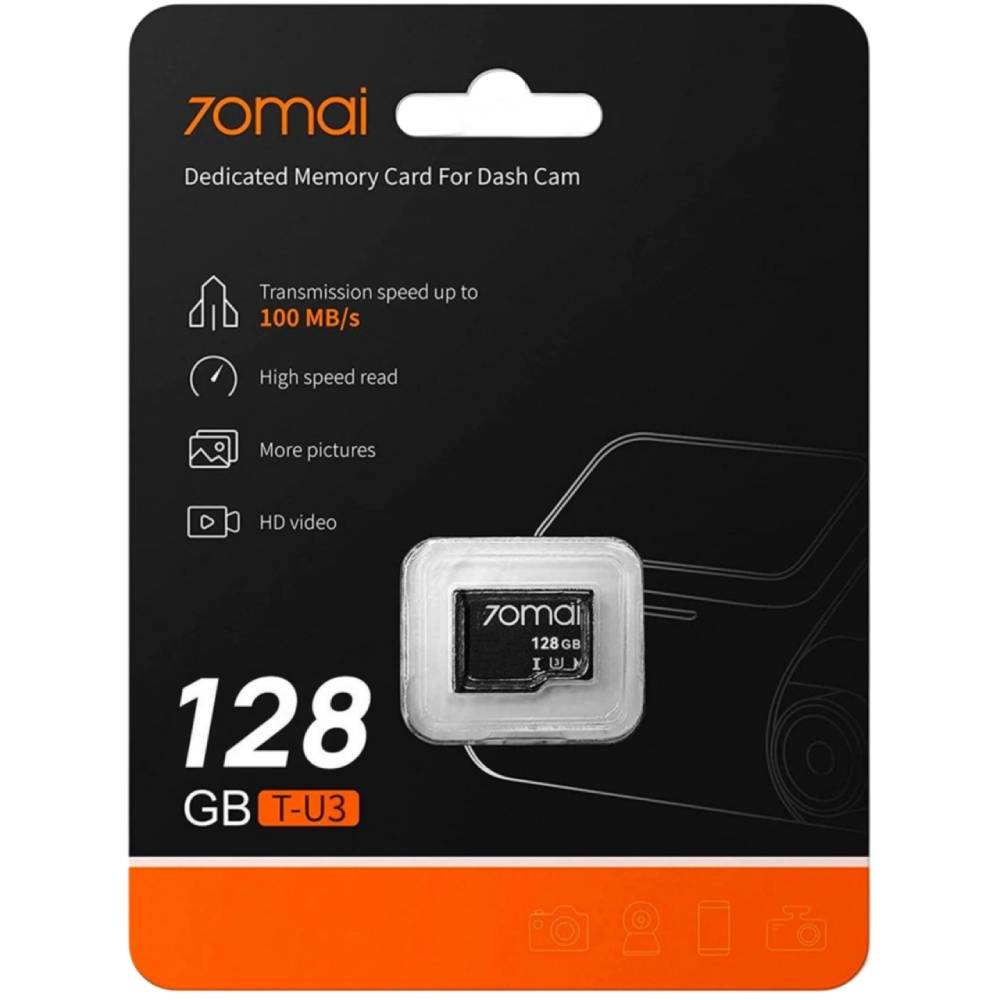 Карта пам'яті 70MAI 128GB Dedicated For Dash x800 70MAISD-128 (1155457) Тип карти micro-SD
