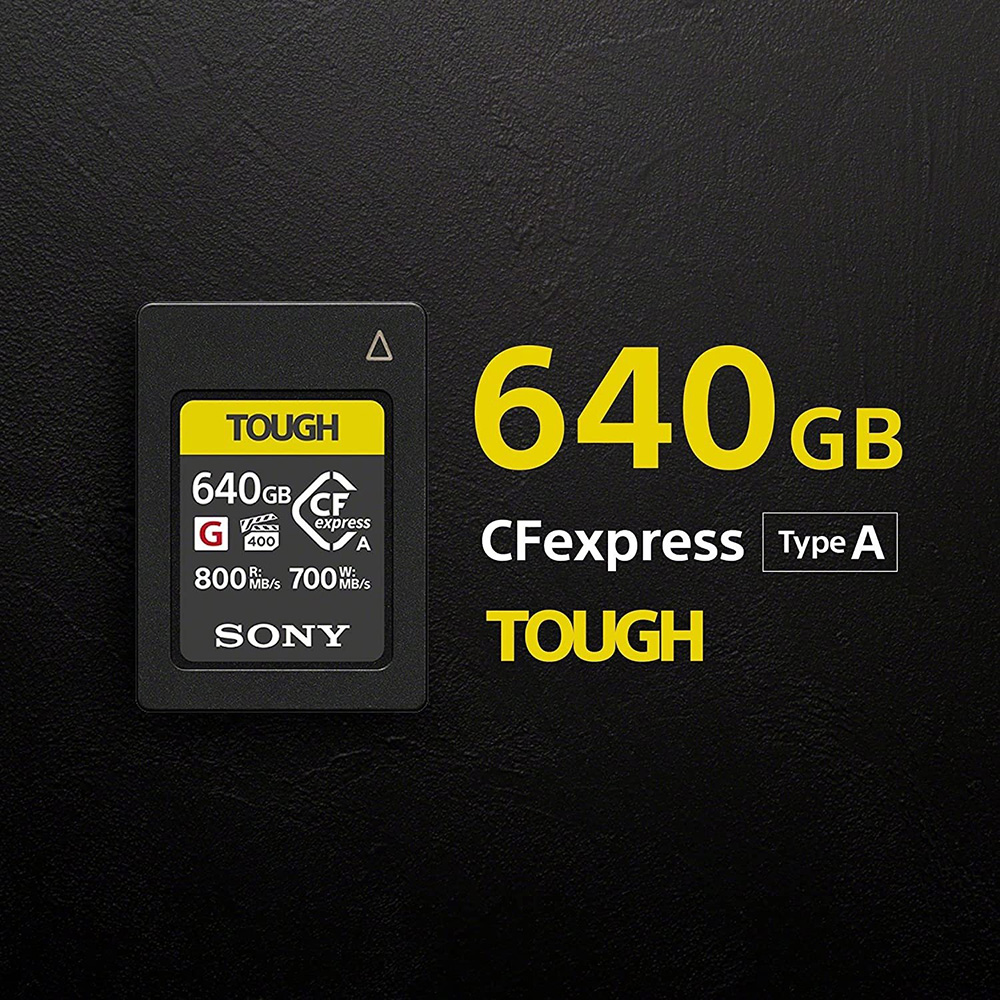 Карта памяти SONY CFexpress Type A CEA-G 640GB (CEAG640T.SYM) Тип карты CFexpress Type-A
