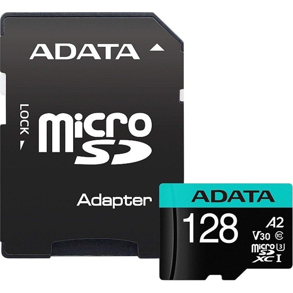 Карта пам'яті A-DATA microSDXC 128GB Class 10/U3 (AUSDX128GUI3V30SA2-RA1)