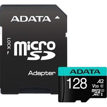 Карта пам'яті A-DATA microSDXC 128GB Class 10/U3 (AUSDX128GUI3V30SA2-RA1)