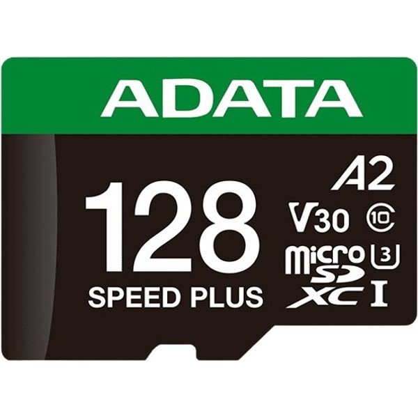 Карта пам'яті A-DATA microSDXC 128 GB Speed Plus Class 10/U3 (UD128GUI3V30A2SP-RA1) Тип карти micro-SDXC