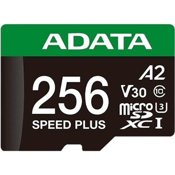 Карта пам'яті A-DATA microSDXC 256 GB Speed Plus Class 10/U3 (UD256GUI3V30A2SP-RA1) Тип карти micro-SDXC