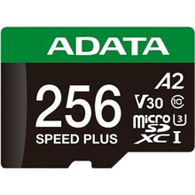Карта пам'яті A-DATA microSDXC 256 GB Speed Plus Class 10/U3 (UD256GUI3V30A2SP-RA1)
