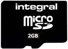 Карта пам'яті INTEGRAL microSD 2GB