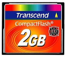 Карта памяти TRANSCEND Compact Flash 2 GB 133X (TS2GCF133)