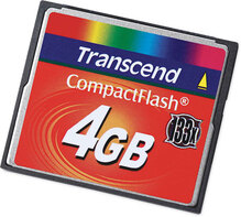 Карта TRANSCEND Compact Flash 4 GB (133X)