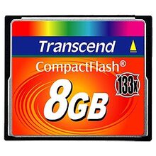 Карта памяти TRANSCEND Compact Flash 8 GB 133X (TS8GCF133)