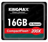 Карта пам'яті KINGMAX Compact Flash 16 GB (200X)