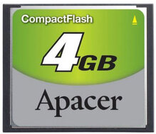 Карта памяти APACER CompactFlash 4GB