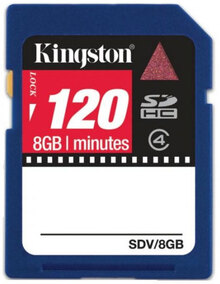 Карта памяти KINGSTON SDHC 8 GB Video Card