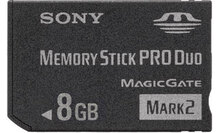 Карта пам'яті SONY Memory Stick Pro Duo 8GB