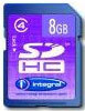 Карта пам'яті INTEGRAL SD Card 8 GB HC class 4