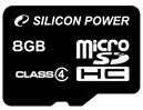 Карта пам'яті SILICON POWER microSDHC 8 GB Class 4 no adapter